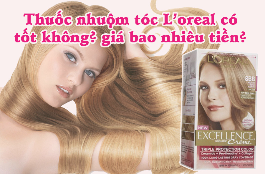 Thuốc nhuộm tóc L\'Oréal được đánh giá cao bởi chất lượng của nó. Hình ảnh liên quan sẽ giúp bạn tìm hiểu về các dòng sản phẩm và các phụ kiện đi kèm, giúp bạn có được một mái tóc tuyệt vời.