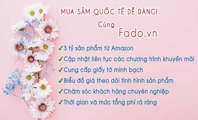 mua sam quoc te de dang nho FADO
