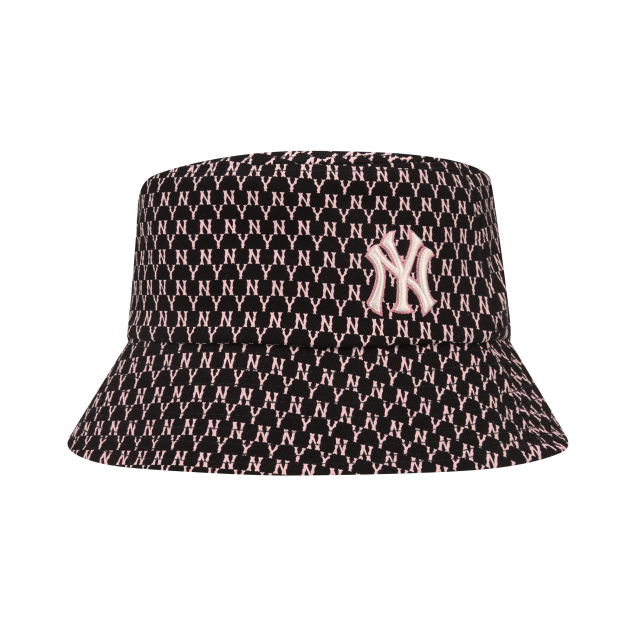 Mũ Bucket MLB Monogram Pastel Dome Hat New York Yankees Blue  32CPHA11150S  THE T